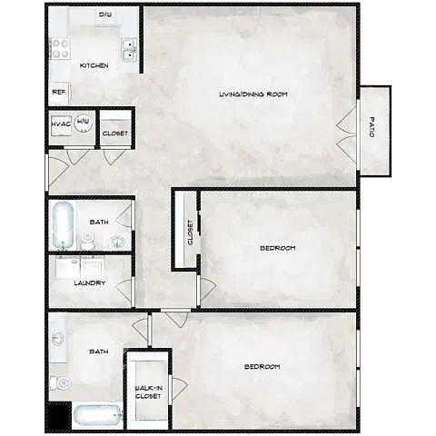Floor plan 207 / 307