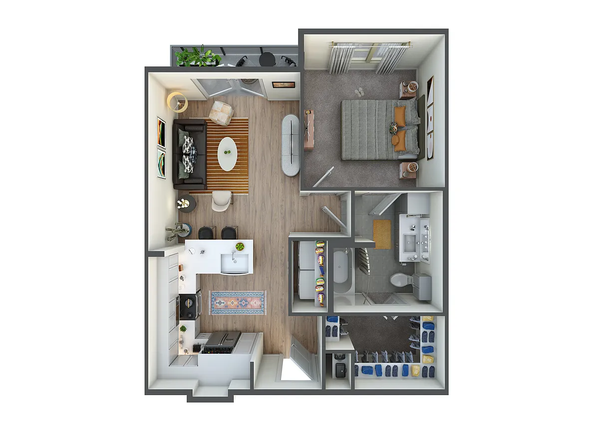 Floor plan A1