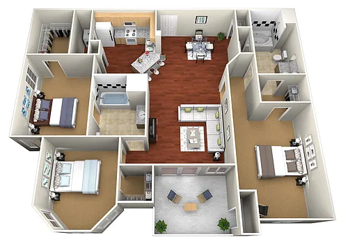 Floor plan C1