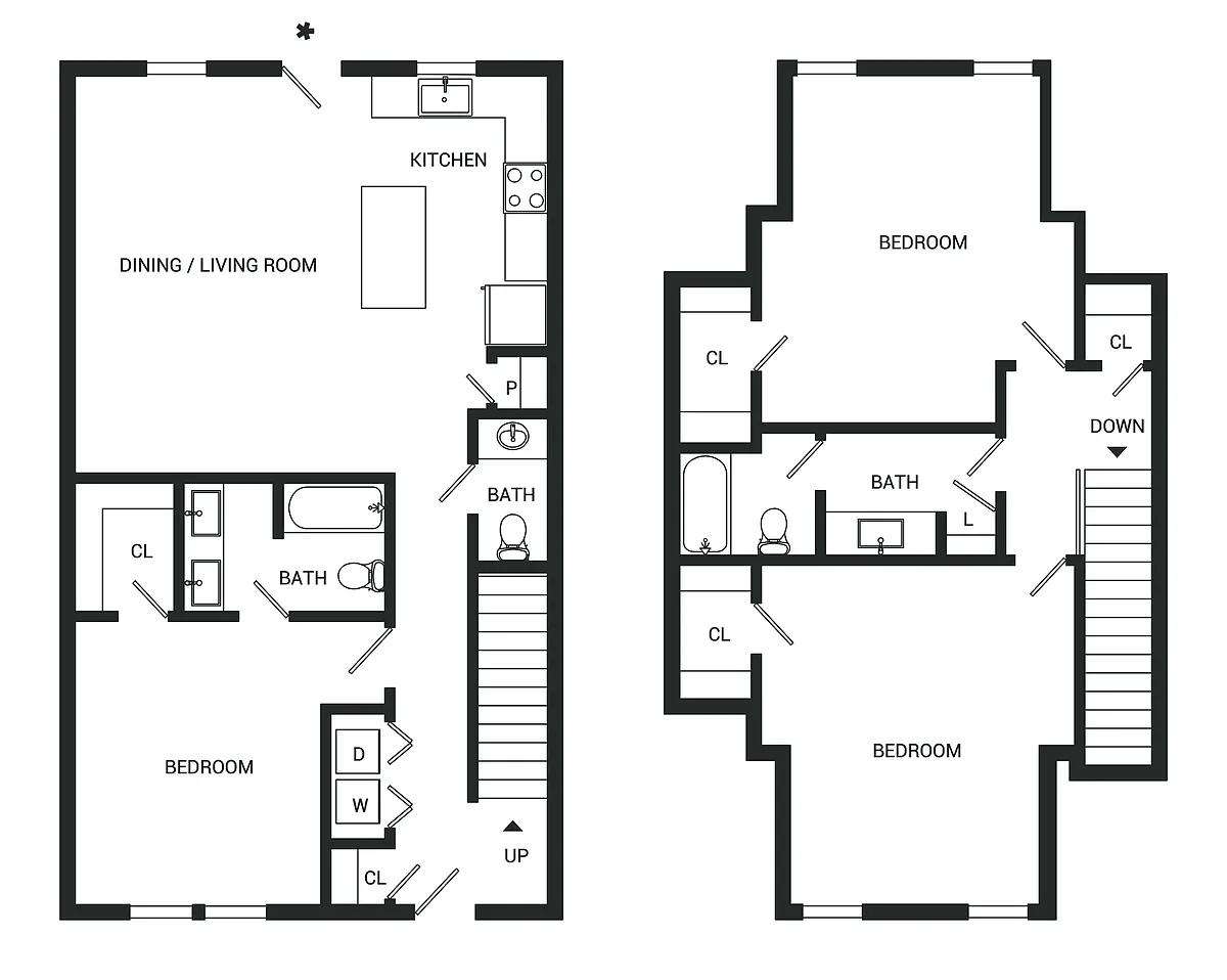 Floor plan Aria - Dutchtown