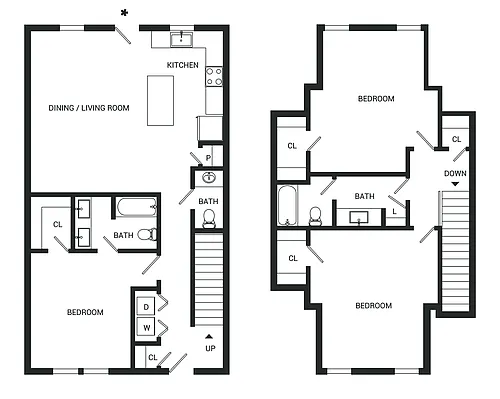 Floor plan Aria - Dutchtown