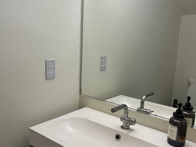 half bath downstairs