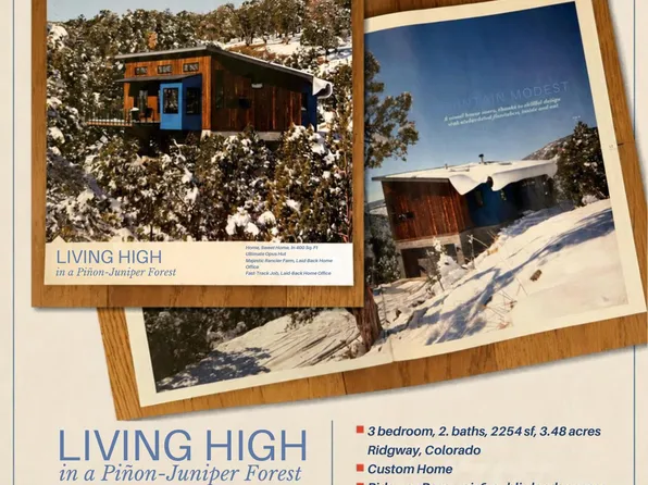 456 Ridge Rd, Ridgway, CO 81432