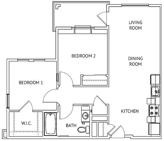 Floor plan 2X1