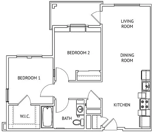 Floor plan 2X1