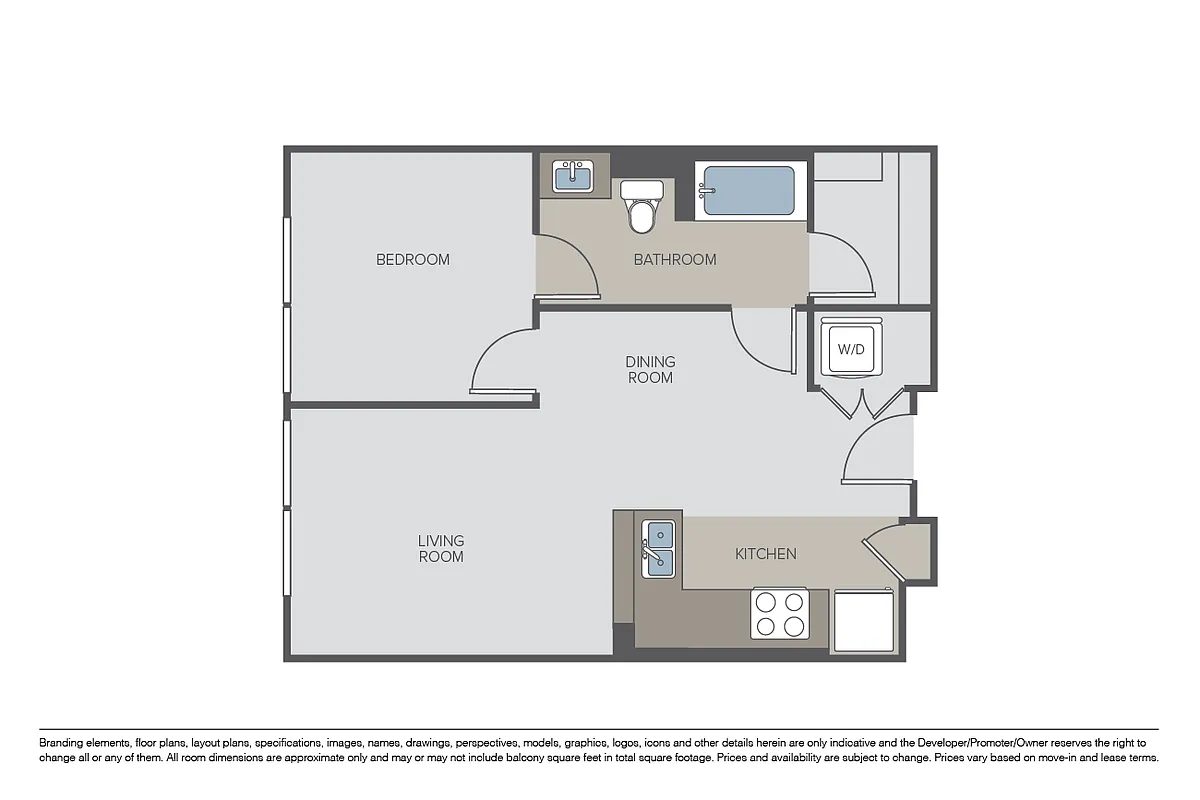 Floor plan Plan 1A