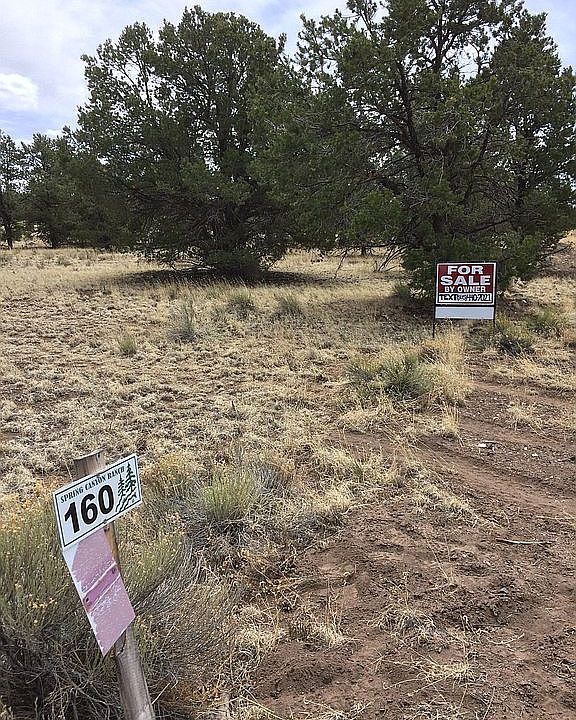 Entrance to the lot 160