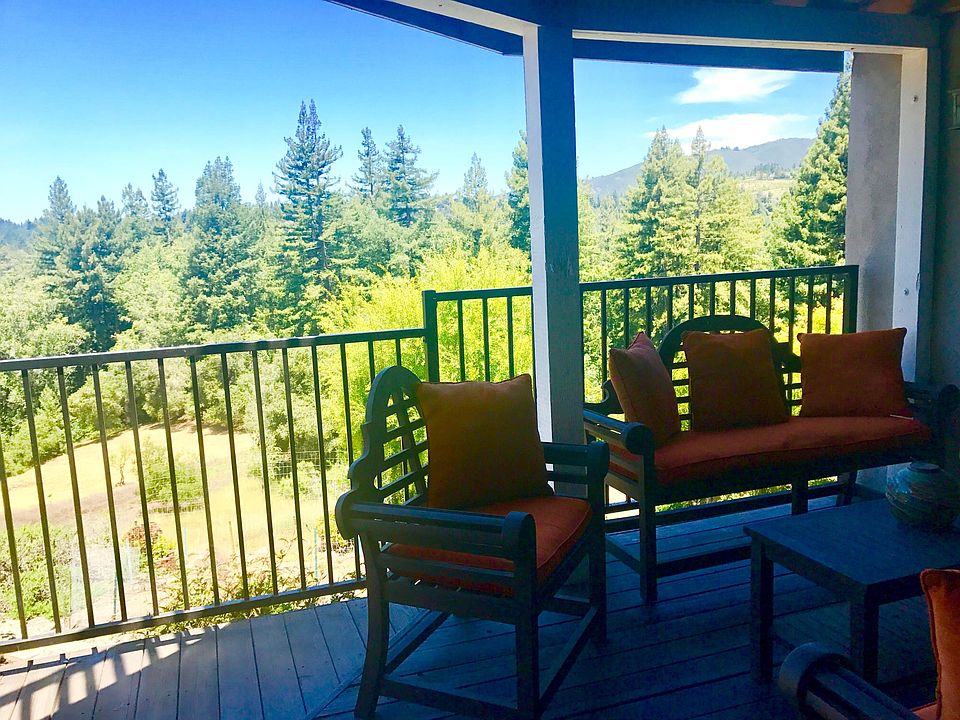view from one of the private decks