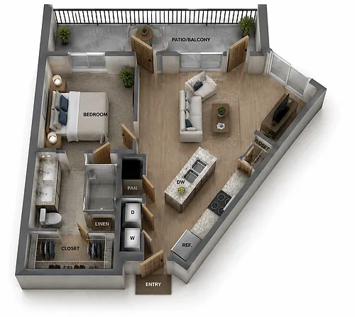 Floor plan A6S