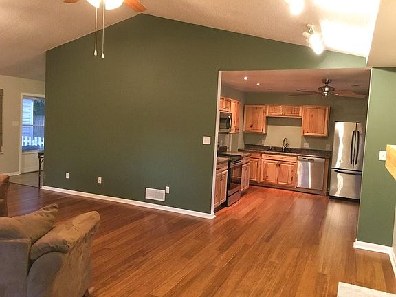 Great room looking into kitchen