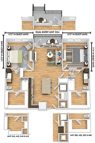 Floor plan Tillman