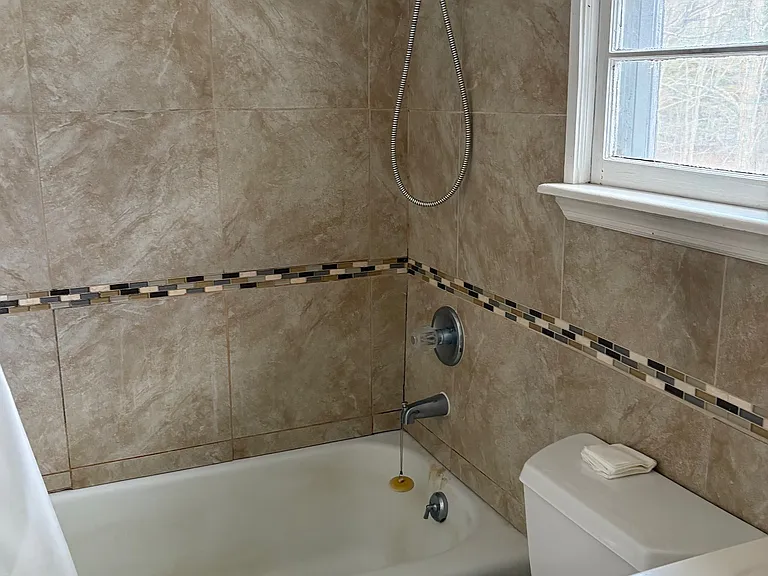 Bath room Tub and shower area