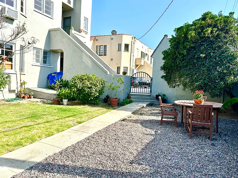Communal back yard
