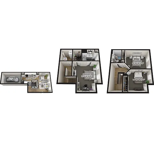 Floor plan Navesink (Brand New Construction)