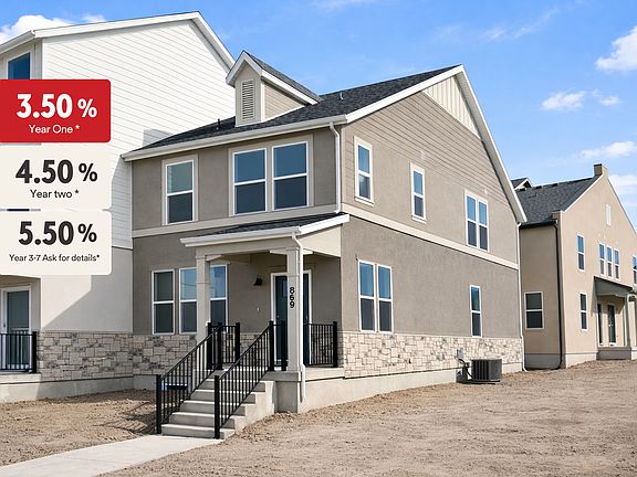 Ember Floor Plan Open Kitchen and Living Area Beacon Pointe Saratoga Springs
