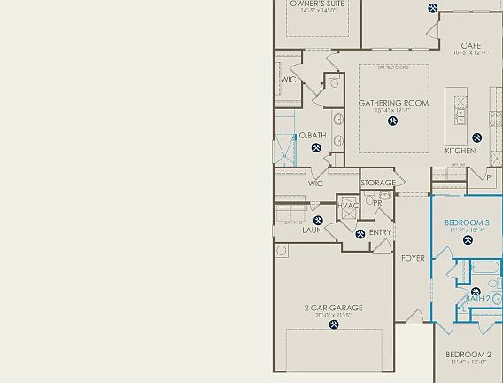 Prestige Floor Plan, Quick Move-in Home, Floor 1