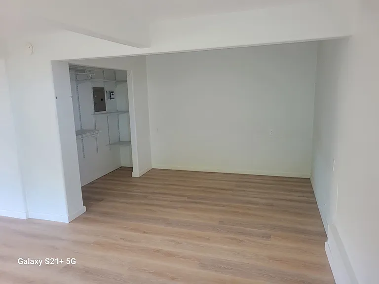 Bonus room showing closet