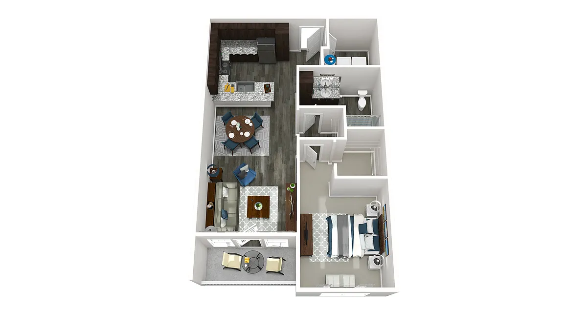 Floor plan The Burke