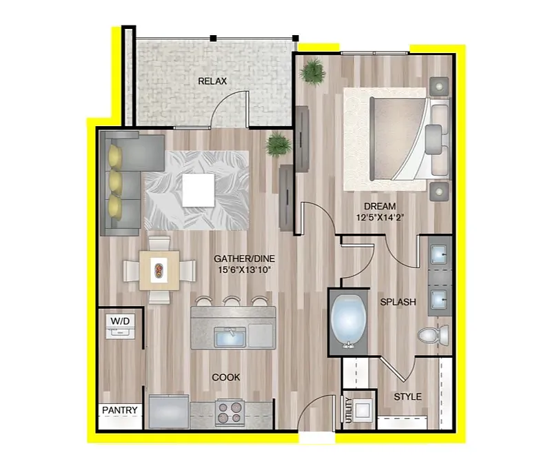 Floor plan A3P6