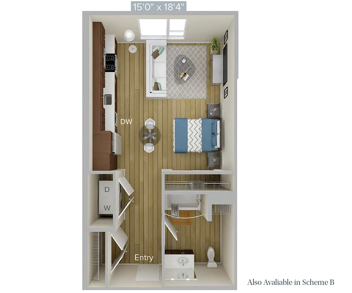 Floor plan S2-1-586-A