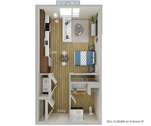 Floor plan S2-1-586-A