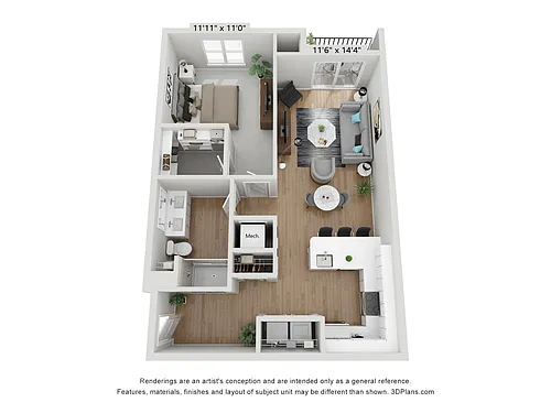 Floor plan Knox