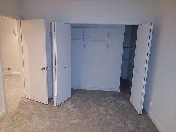 Bedroom and closet