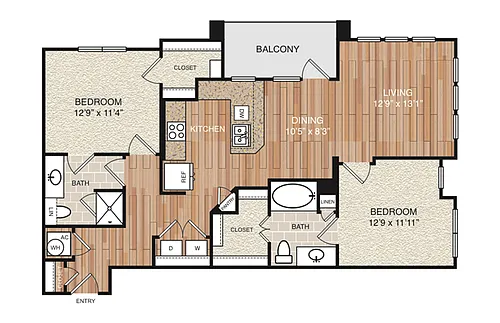 Floor plan D3