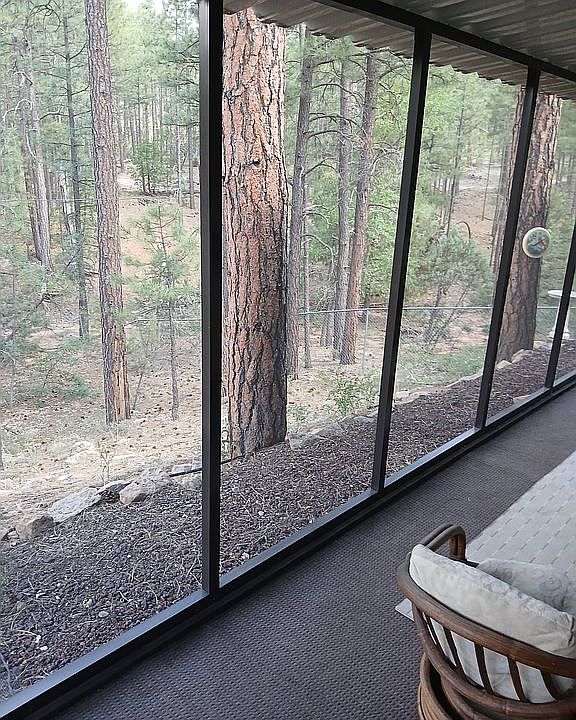 From porch.  Beautiful view