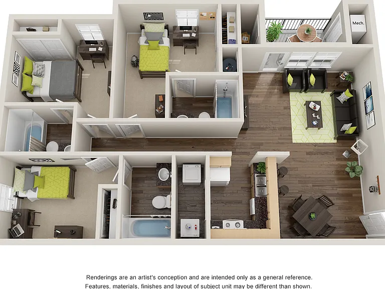 The Club at Chandler - Student Housing Priced per Bed — Photo 17