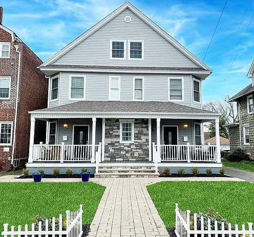 Landscaped front of property