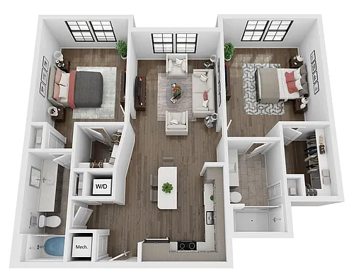 Floor plan Sandhill Crane