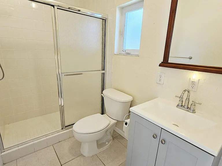 Walk in shower
