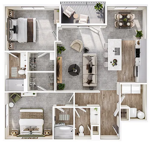 Floor plan Frequency