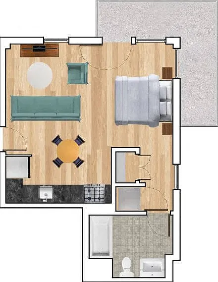 Block C Apartments — Photo 28