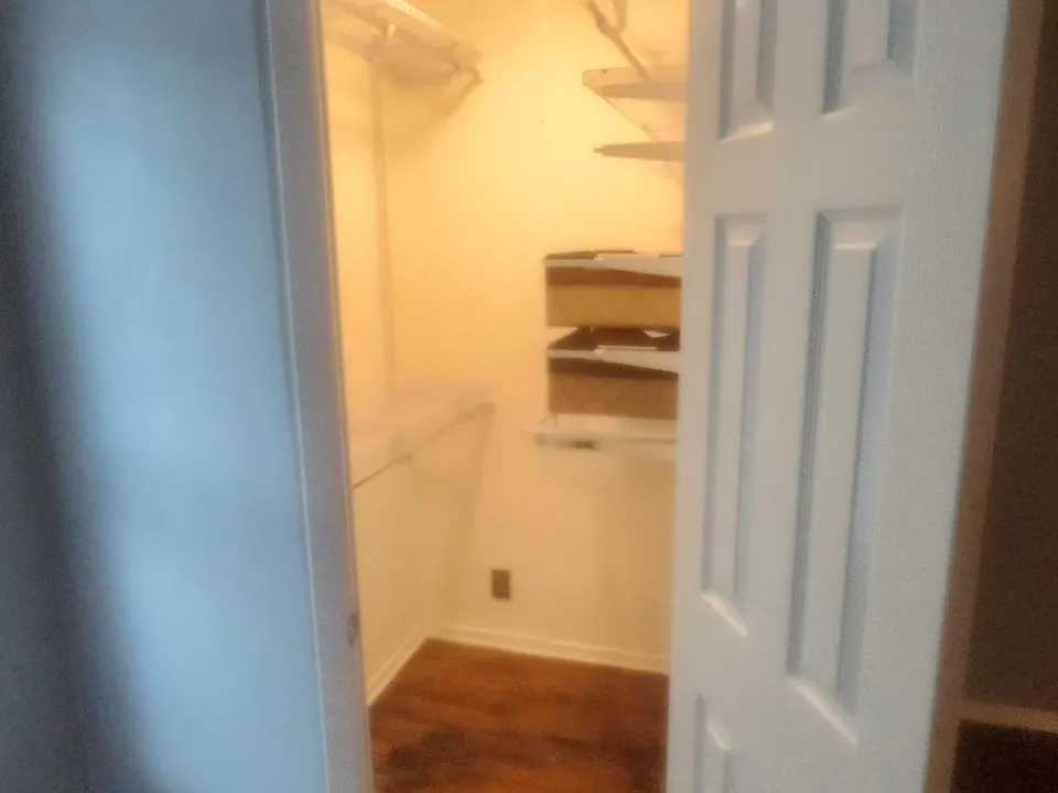 Closet space