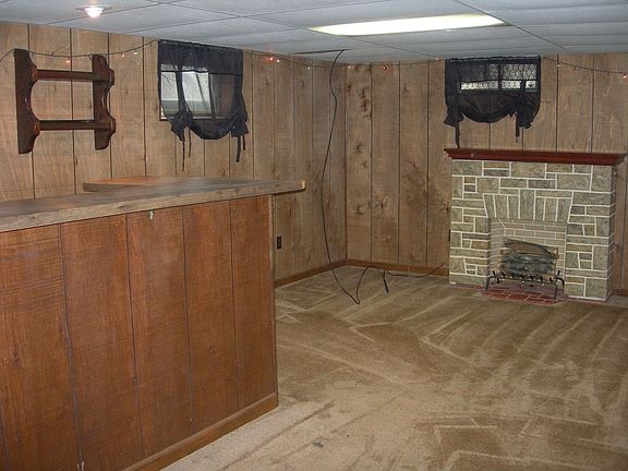 basement family room