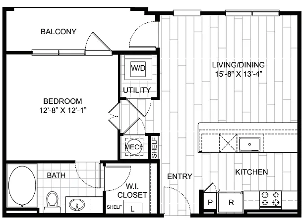 Floor plan A5A