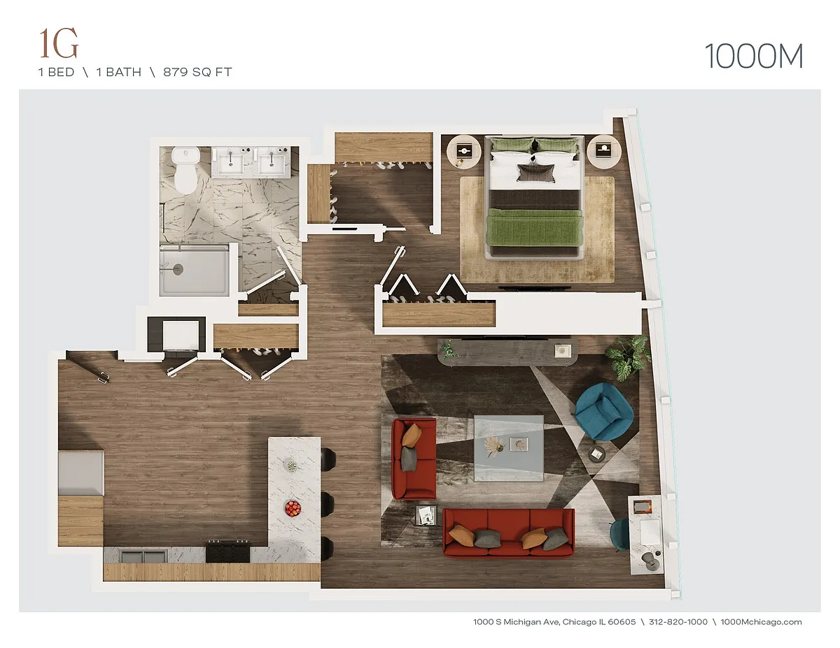 Floor plan 1G