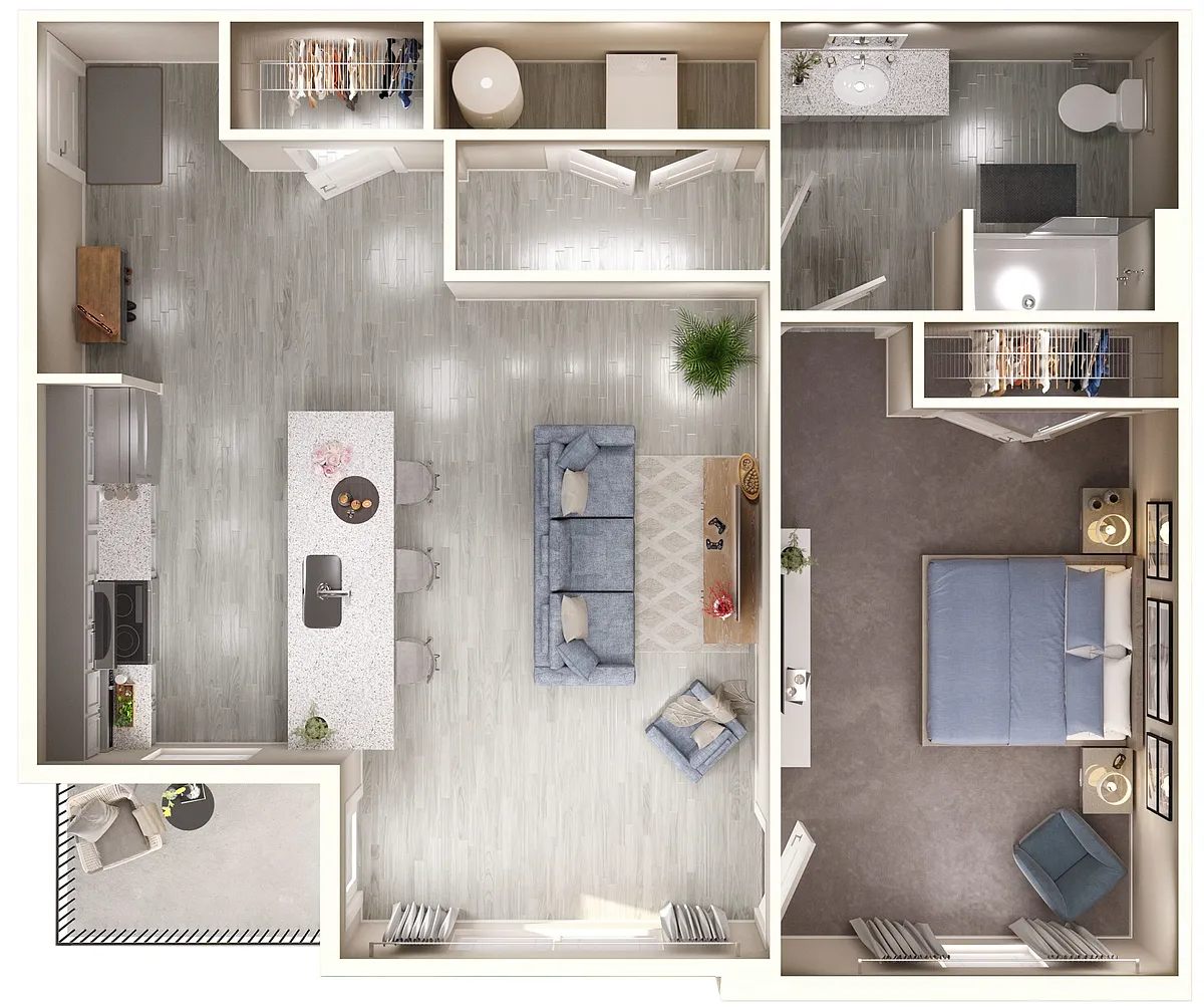 Floor plan Walnut