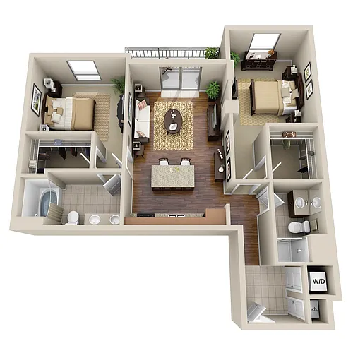 Floor plan B1R