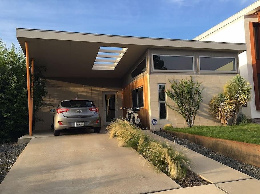 front of house and entrance