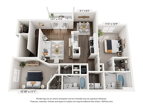 Floor plan The Currituck
