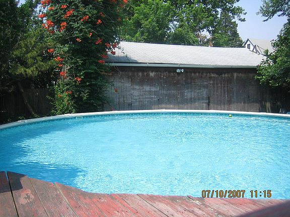 pool with deck