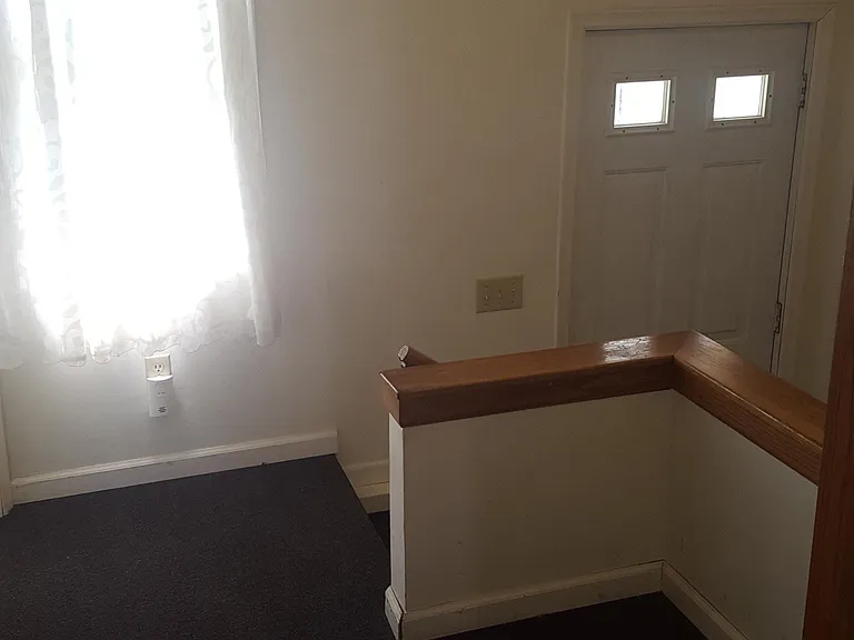 Mudroom at the back door entrance.