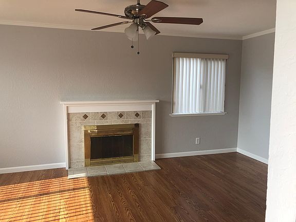 Spacious Living room with filtering light