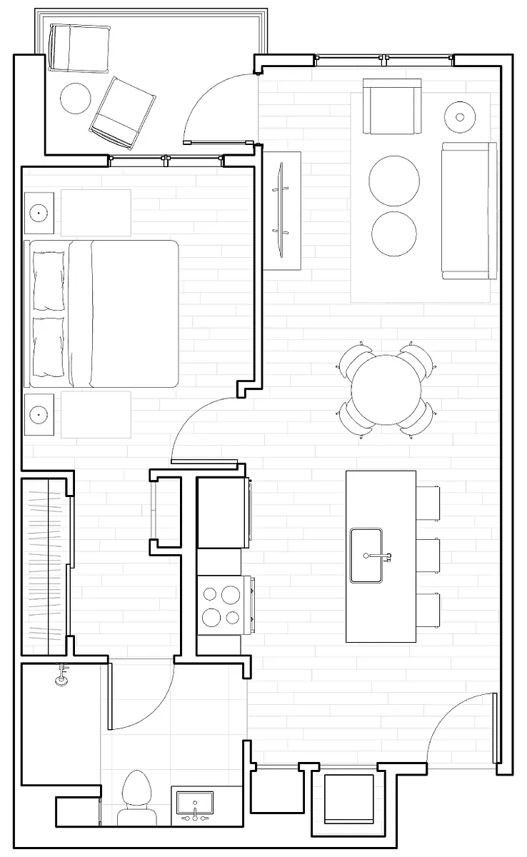 Floor plan A ONE