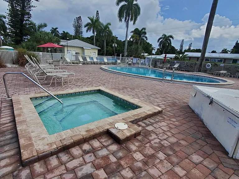 Resort Hot Tub and Pool view