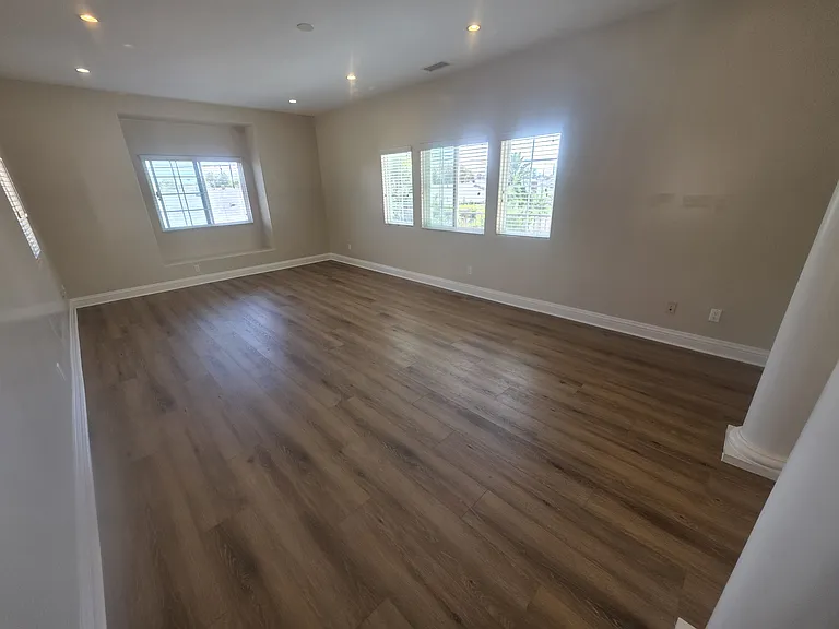 bedroom space in master suite
