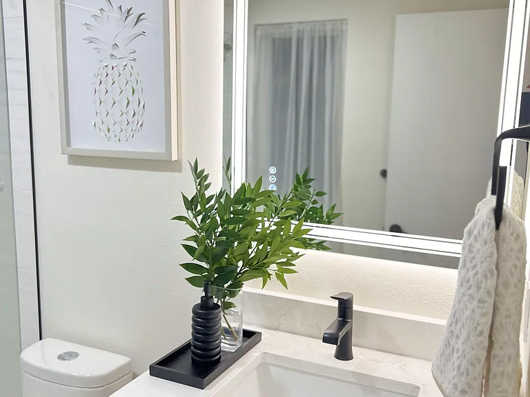 Fully remodeled brand new master bathroom